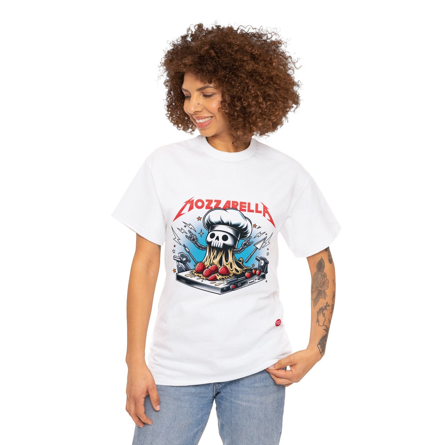 Mozzarella Metal Unisex T-Shirt