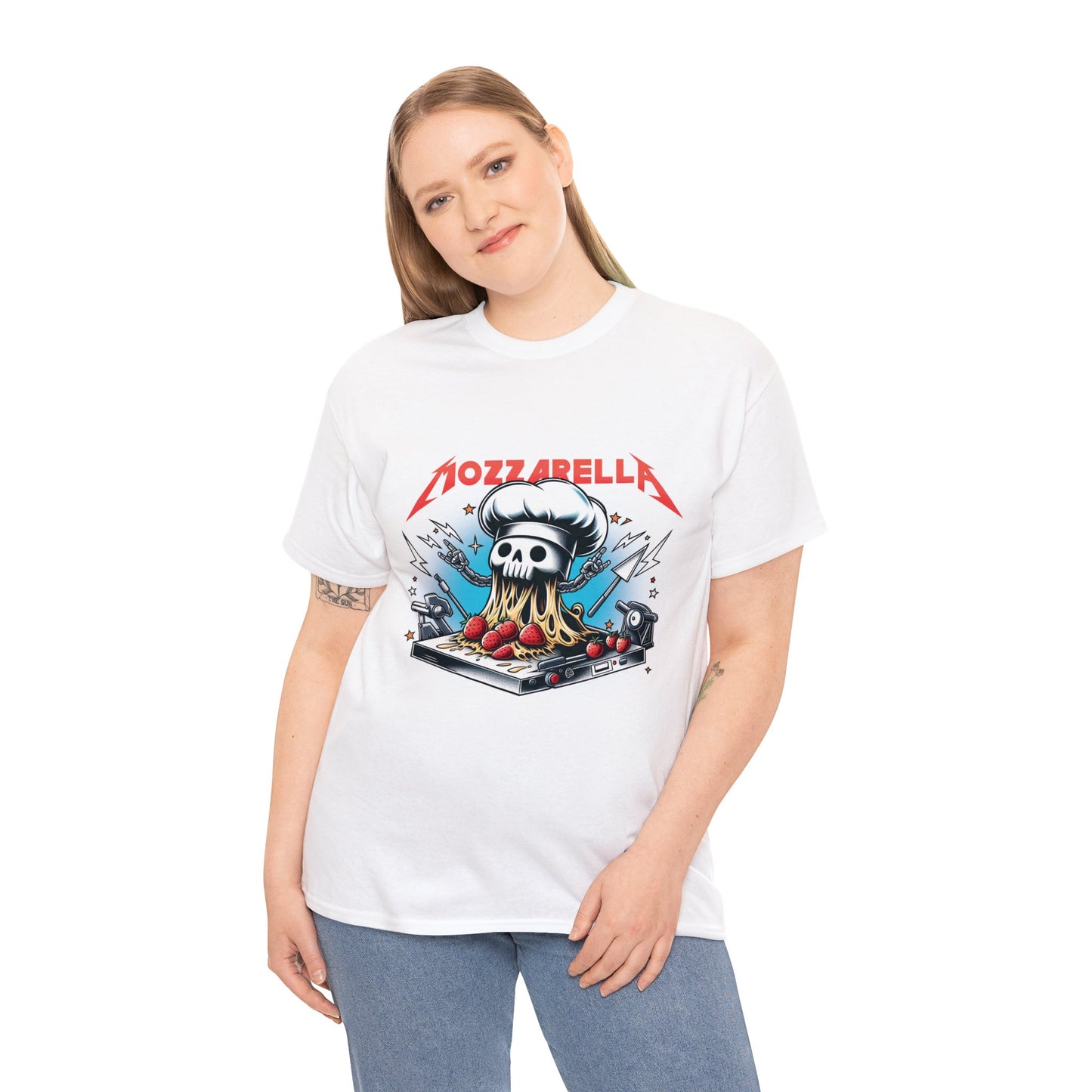 Mozzarella Metal Unisex T-Shirt