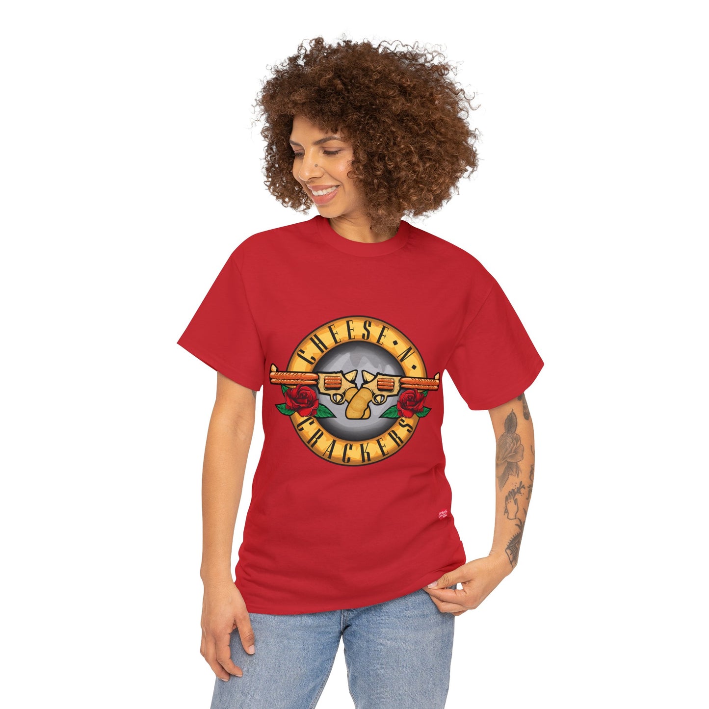 Cheese N Crackers Metal Unisex T-Shirt