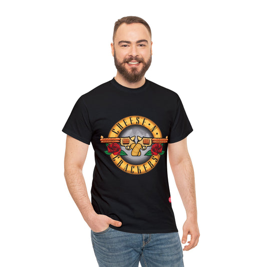 Cheese N Crackers Metal Unisex T-Shirt