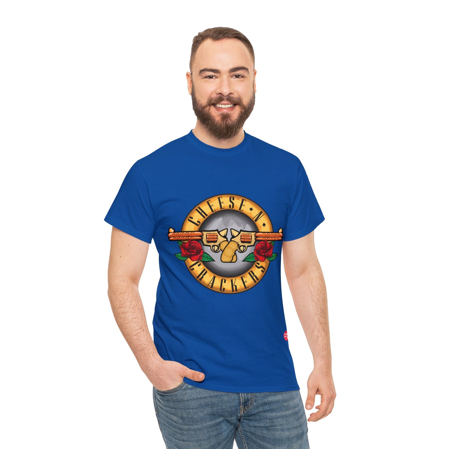 Cheese N Crackers Metal Unisex T-Shirt